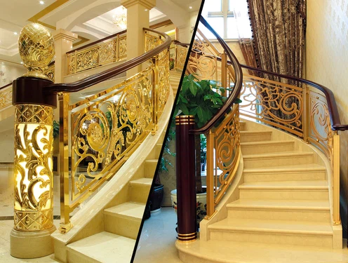 brass and aluminum panel railing brass and aluminum panel railing