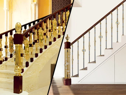 brass and aluminum balustrade brass and aluminum balustrade