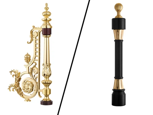 brass and aluminum big posts brass and aluminum big posts